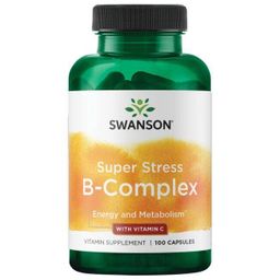 SWANSON Super Stress B-Komplex mit Vitamin C