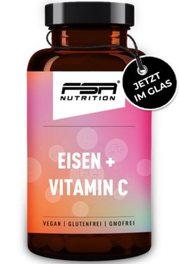 FSA NUTRITION Eisen + Vitamin C 60 Kapseln im Glas