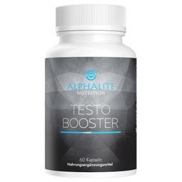 Testo Booster von Alphalite | Trainingsbegleitendes Supplement | L-Arginin & Maca | 60 Kapseln