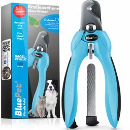 BluePet Profi Krallenschere Verstellbar für Hunde S-L, Einstellbare Krallenzange extra stark