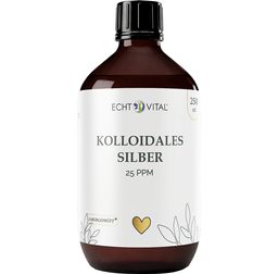 Echt Vital Kolloidales Silber 25 ppm