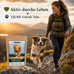 TJURE - Gelenk Tabs 2 x 250 g  Spar Pack | Reduziert Gelenkprobleme | fördert Gelenkgesundheit