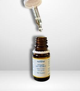 Vitamin D3 K2 Tropfen – 1.000 I.E. | MCT-Öl | 10 ml