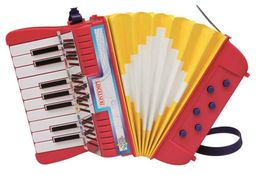 Bontempi Musikinstrument Akkordeon mit 17 Tasten