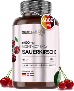 maxmedix Montmorency Sauerkirschen Kapseln