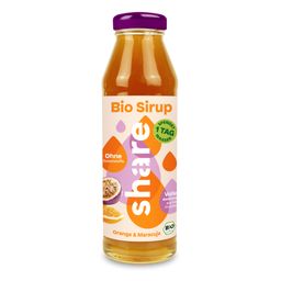 share Bio Sirup Orange-Maracuja  in Glas pfandfrei