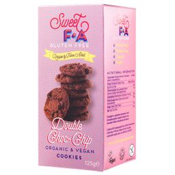 Sweet FA glutenfreie vegane Bio Double Choc-Chip Kekse