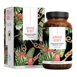 Alle 8 essentiellen Aminosäuren Komplex EAA 180 vegane Presslinge L-Arginin Aminokraft NATURTREU®