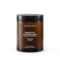 JUNGLÜCK Sensitiv Haarmaske - repariert & schützt das Haar ohne auszutrocknen, mit Bio Mandelöl