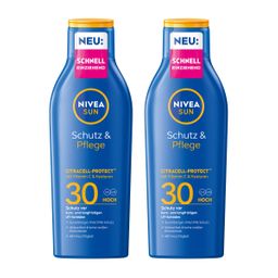 NIVEA SUN Schutz & Pflege Sonnenlotion LSF 30