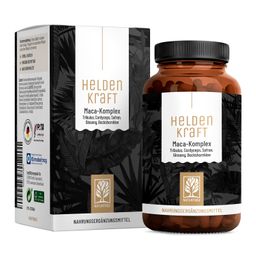 Maca Komplex u.a. mit Tribulus Terrestris, Cordyceps, Bockshornklee - Heldenkraft - NATURTREU®