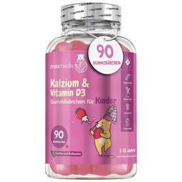 maxmedix Calcium & Vitamin D3 Gummibärchen für Kinder