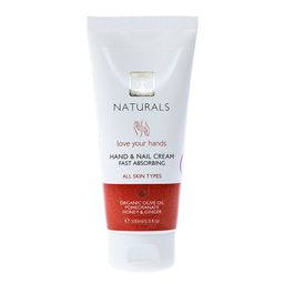 BIOselect Hand und Nagelcreme mit Bio Olivenöl, Granatapfel, Honig und Ingwer