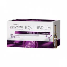 Gerovital H3 Equilibrium Multivitamin Ampullen Antioxidans, Vitamin A, C und E 20 x 2 ml