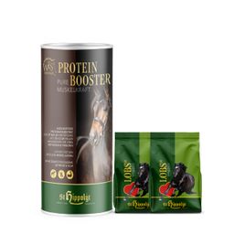 St. Hippolyt WES for Horses - Protein Booster 0,75 kg & Lobs Belohnungswürfel 2 x 1 kg geschenkt