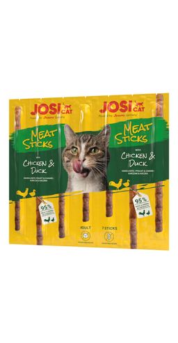 JosiCat Meat Sticks Chic.&Duck 20 x 35 g