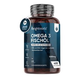 WeightWorld Omega 3 Fischöl