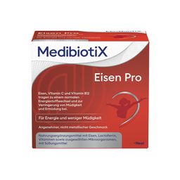 MedibiotiX Eisen Pro - Bessere Eisen-Aufnahme, gute Verträglichkeit & kein metallischer Geschmack