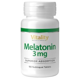 Vitality Nutritionals Melatonin 3 mg