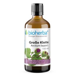 Bioherba Grosse Klette Arctium lappa L. Tropfen Tinktur