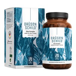 Jod Selen Kelp Komplex 180 vegane Kapseln Thymian Schilddrüse Drüsenschild NATURTREU®