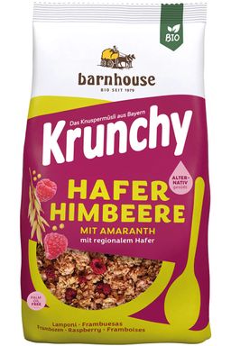 Barnhouse Bio Krunchy Hafer-Himbeere mit Amaranth