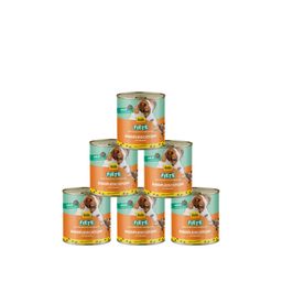 FIETE Rindfleischtopf mit Distelöl - Nassfutter für Hunde