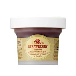 SKINFOOD Schwarze Zucker-Erdbeer-Maske zum Abwaschen