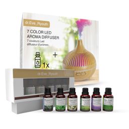 Dr. Eve_Ryouth LED-Aroma-Diffusor + Öl-Set