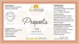 bedrop Das Kinder Set | Manuka Honig MGO 500 + Propolis Tinktur (alkoholfrei)
