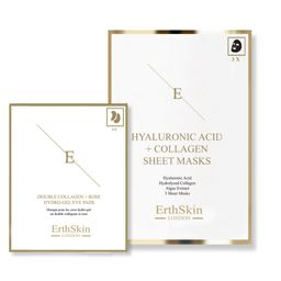 ErthSkin London Hyaluronsäure  und Kollagenmaske + Augenpads set