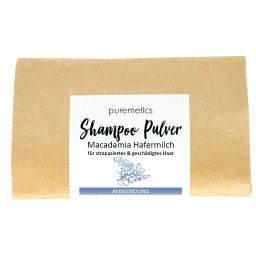 puremetics - Shampoo-Pulver "Macadamia Hafermilch"