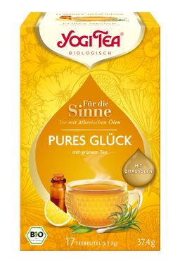 Yogi Tea - Pures Glück Für die Sinne Bio Kräutertee