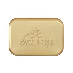 bedrop Seifendose aus Aluminium mit Abtropfgitter für Seife & Shampoo