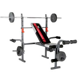 Hammer Hantelbank Bermuda inkl. 25 kg Gewichte