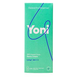 Bio Slipeinlagen extralang ∙ 100 % Bio-Baumwolle ∙ ohne Plastik & Duftstoffe ∙ Yoni