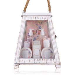 Accentra Geschenkset für Frauen Secret Garden in großer Holzlaterne