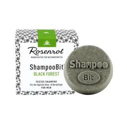 Rosenrot Naturkosmetik - ShampooBit® - festes Shampoo MEN Black Forest