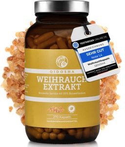 QIDOSHA Weihrauch Extrakt (Boswellia Serrata 85%)