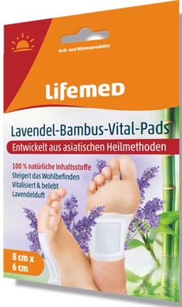 Lifemed Lavendel-Bambus-Vital-Pads