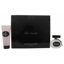 Antonio Banderas Her Secret Geschenkset  edt +  Body Lotion