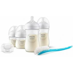 Philips Avent Babyflaschen Natural Response, Geschenkset für Neugeborene – 4 Babyflaschen