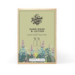 The Handmade Soap Company Geschenkset Handseife & Handlotion Lavendel, Rosmarin und Minze