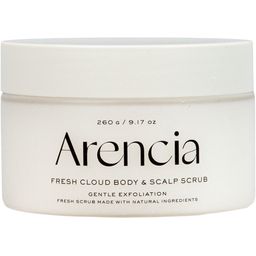 ARENCIA Fresh Cloud Körper- und Kopfhautpeeling Weißer Tee & Neroli