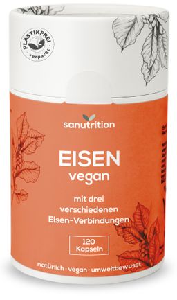Sanutrition® - Eisen vegan 21 mg