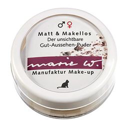 marie w. Manufaktur Make-Up Matt &amp; Makellos Puder