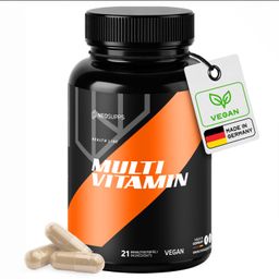 Neosupps Multivitamin 120 Kapseln, Vitaminkomplex mit 21 Vitaminen , vegan, 4 MONATE VORRAT