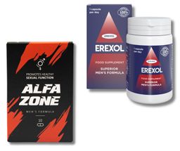 Erexol und Alfa Zone | Nahrungsergänzungsmittel