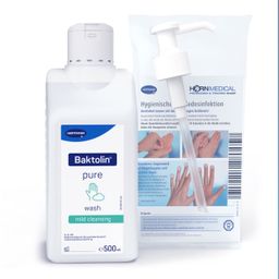 Horn Medical Dosierpumpe mit Baktolin pure wash 500ml