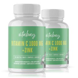 Vitabay Vitamin C 1000 mg + Zink